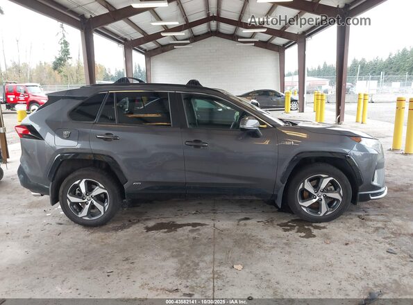 JTMAB3FV1MD027256 2021 TOYOTA RAV4 PRIME Серый Вид задней части салона