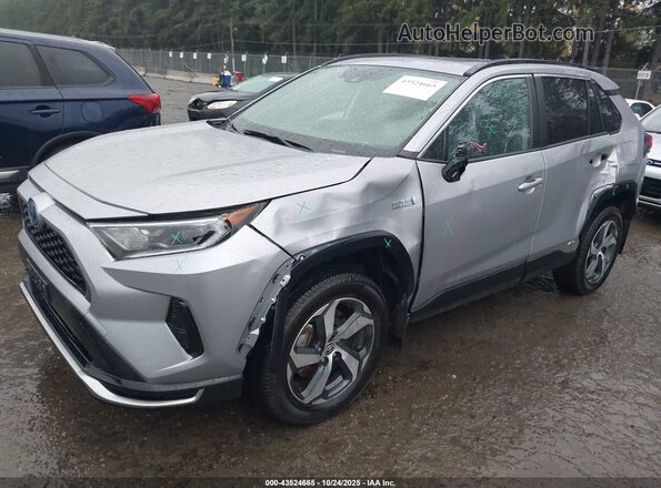JTMAB3FV1MD059544 2021 TOYOTA RAV4 PRIME Silver Передня ліва чверть
