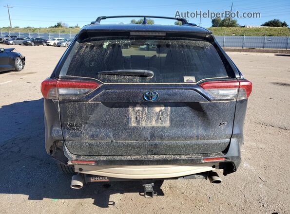 JTMAB3FV2MD059004 2021 TOYOTA RAV4 Blue უკანა ხედი