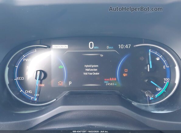 JTMAB3FV5PD130801 2023 TOYOTA RAV4 PRIME Blue Հետևի նստատեղերի տեսք