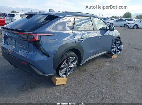 JTMABABA3PA035727 2023 SUBARU SOLTERRA Синий Задняя правая четверть