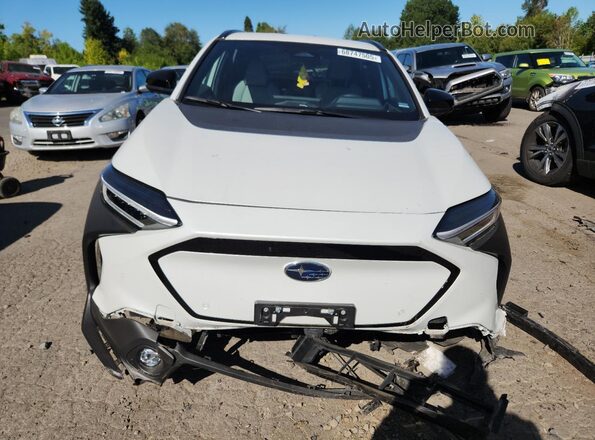 JTMABABAXPA037118 2023 SUBARU SOLTERRA White Widok z przodu