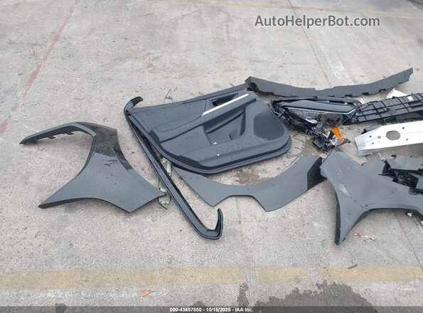 JTMABACA8SA105472 2025 TOYOTA BZ4X Black Вид щитка приладів