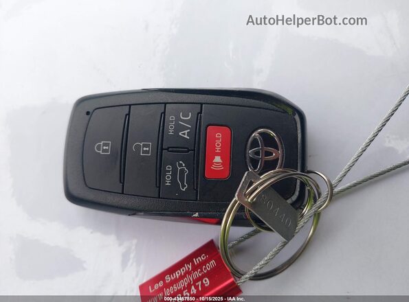 JTMABACA8SA105472 2025 TOYOTA BZ4X Black Вид панелі приладів