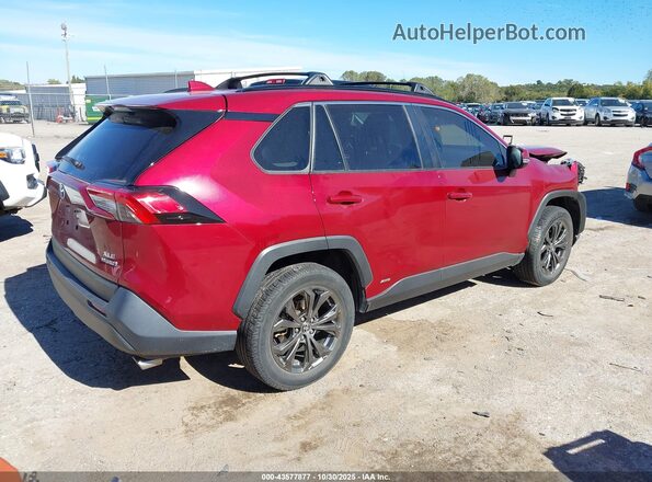 JTMB6RFV0ND052677 2022 TOYOTA LE Maroon Задня права чверть
