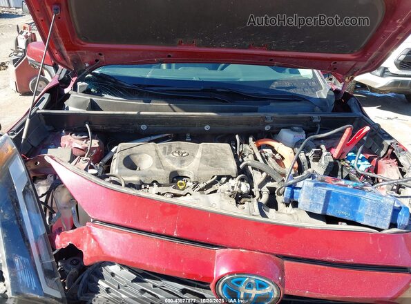 JTMB6RFV0ND052677 2022 TOYOTA LE Maroon Вид ззаду
