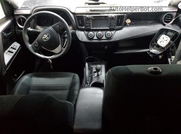JTMBFREV1JJ220405 2018 TOYOTA LE White Dashboard view