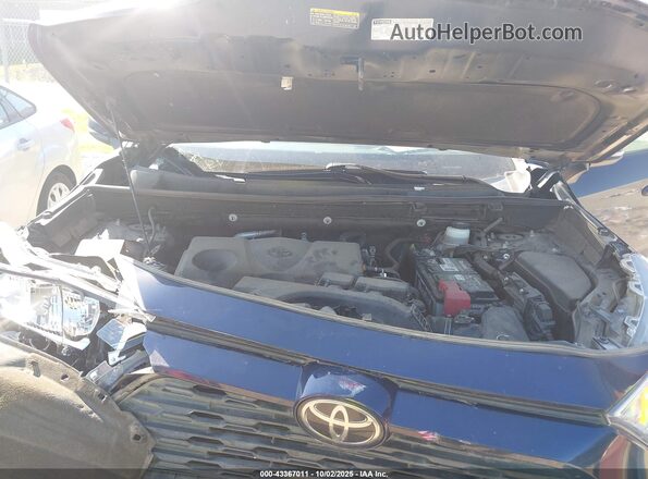 JTMC1RFV9LD053679 2020 TOYOTA LE Dark Blue უკანა ხედი