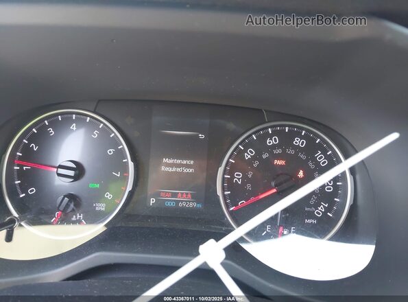JTMC1RFV9LD053679 2020 TOYOTA LE Dark Blue უკანა სავარძლების ხედი