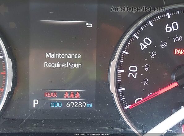 JTMC1RFV9LD053679 2020 TOYOTA LE Dark Blue 