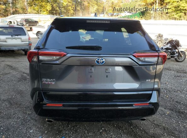 JTMCB3FV9MD045805 2021 TOYOTA RAV4 Gray Widok z tyłu