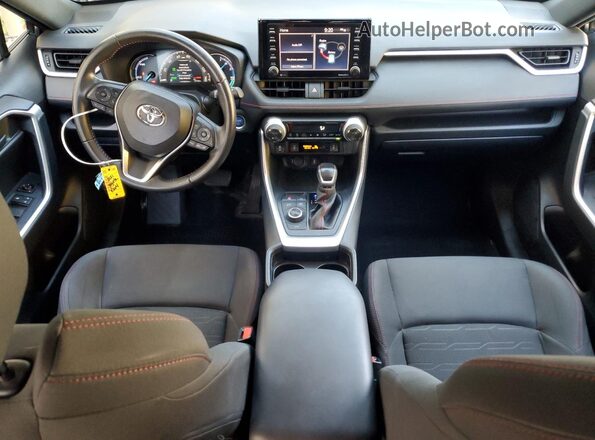 JTMCB3FV9MD045805 2021 TOYOTA RAV4 Gray Widok deski rozdzielczej