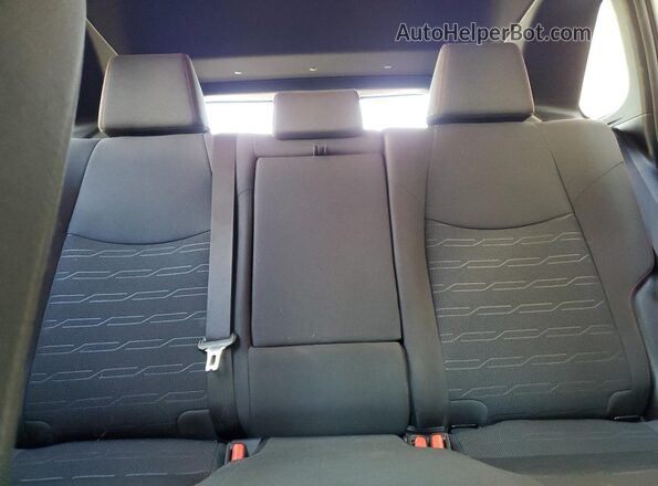 JTMCB3FV9MD045805 2021 TOYOTA RAV4 Gray Widok tylnych siedzeń