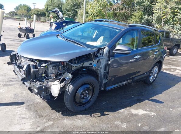 JTMDJREV3GD018096 2016 TOYOTA LIMITED Gray Vista tres cuartos delantera izquierda