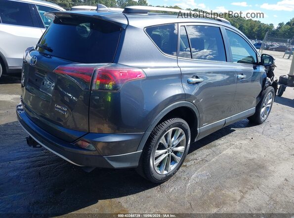 JTMDJREV3GD018096 2016 TOYOTA LIMITED Gray Trasero derecho
