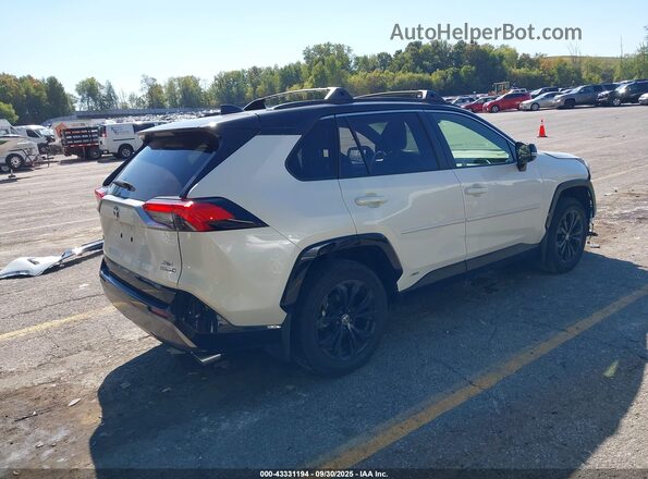 JTME6RFV1ND534619 2022 TOYOTA RAV4 HYBRID White Задня права чверть