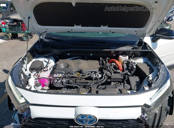 JTME6RFV1ND534619 2022 TOYOTA RAV4 HYBRID White Вид ззаду