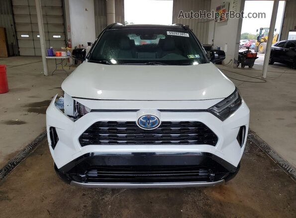 JTME6RFV5ND527446 2022 TOYOTA RAV4 White Vista frontal