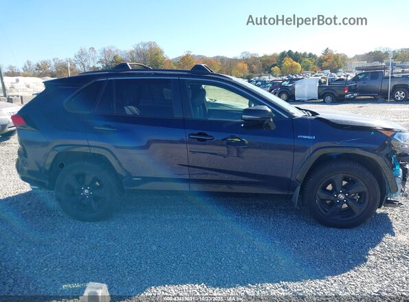 JTME6RFV6LD501970 2020 TOYOTA RAV4 HYBRID Blue Widok wnętrza 360 stopni