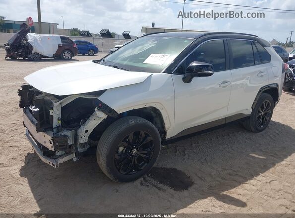 JTME6RFV6ND522238 2022 TOYOTA RAV4 HYBRID White Front left