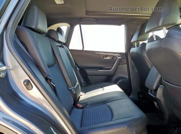 JTME6RFV9ND522783 2022 TOYOTA RAV4 Gray Вид задньої частини салону
