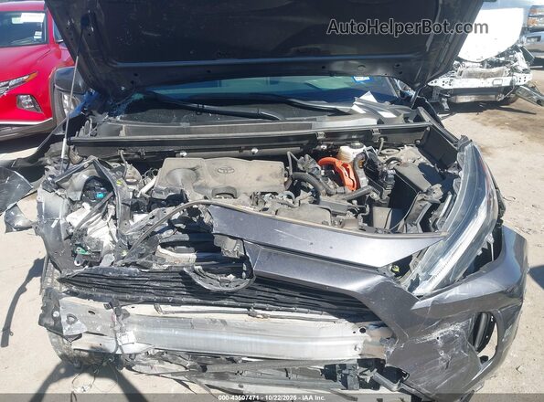 JTME6RFVXNJ020625 2022 TOYOTA RAV4 HYBRID Gray Вид ззаду