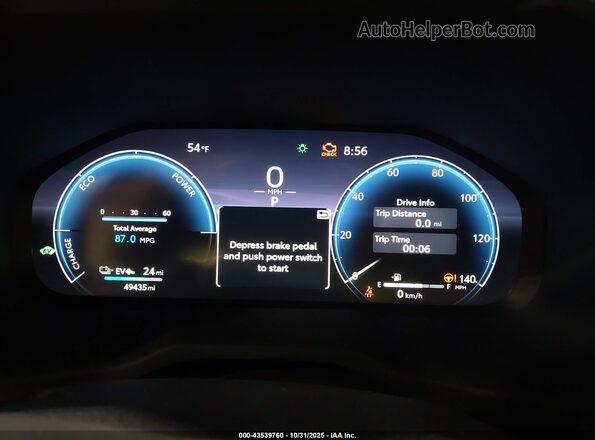 JTMEB3FV5PD136339 2023 TOYOTA RAV4 PRIME Dark Blue უკანა სავარძლების ხედი