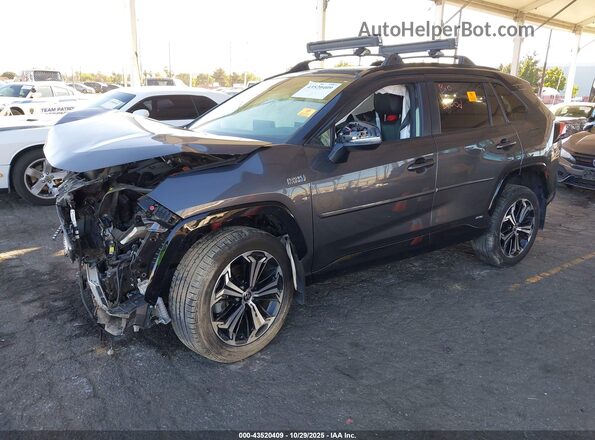 JTMEB3FVXND091752 2022 TOYOTA RAV4 PRIME Gray Передня ліва чверть