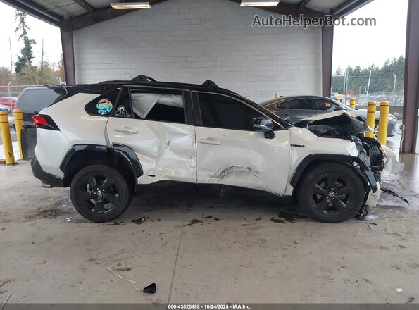 JTMEWRFV1LD550283 2020 TOYOTA RAV4 HYBRID White Rear interior view