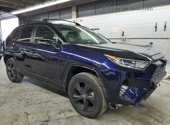 JTMEWRFV5LD545409 2020 TOYOTA RAV4 Blue Delantero derecho