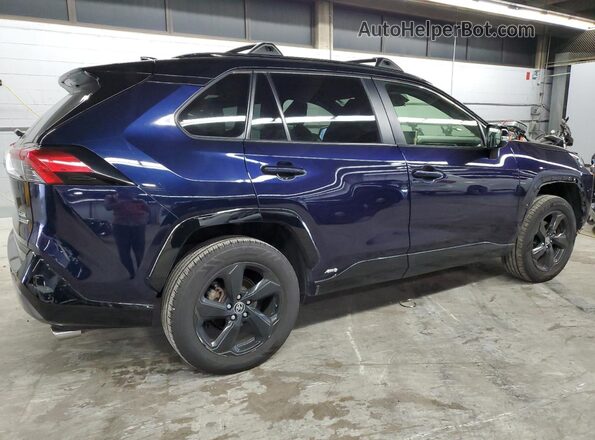 JTMEWRFV5LD545409 2020 TOYOTA RAV4 Blue Trasero derecho