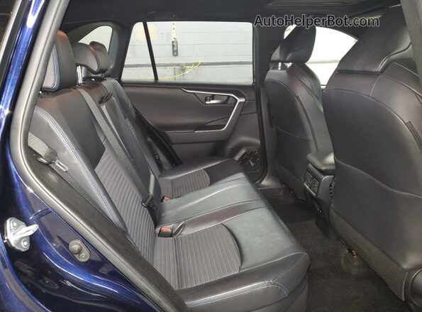 JTMEWRFV5LD545409 2020 TOYOTA RAV4 Blue Vista interior trasera