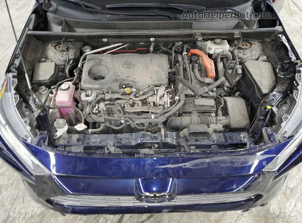 JTMEWRFV5LD545409 2020 TOYOTA RAV4 Blue Vista del compartimento del motor