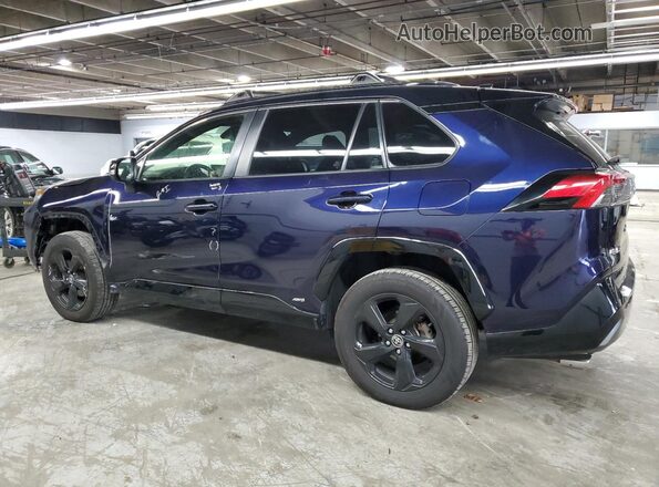 JTMEWRFV5LD545409 2020 TOYOTA RAV4 Blue Trasero izquierdo