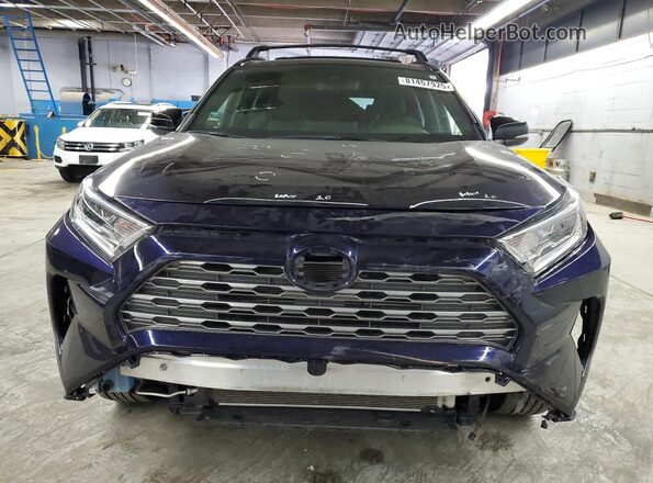 JTMEWRFV5LD545409 2020 TOYOTA RAV4 Blue Vista frontal