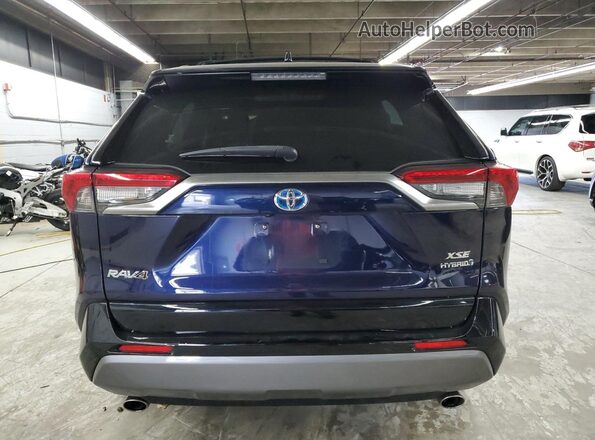 JTMEWRFV5LD545409 2020 TOYOTA RAV4 Blue Vista trasera