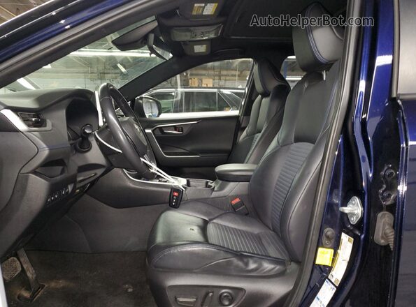 JTMEWRFV5LD545409 2020 TOYOTA RAV4 Blue Vista interior delantera
