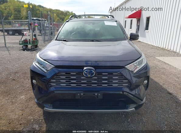 JTMEWRFV7LJ038786 2020 TOYOTA RAV4 HYBRID Blue Widok zestawu wskaźników