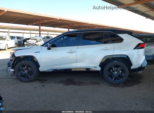 JTMEWRFV8KJ019310 2019 TOYOTA RAV4 HYBRID White Панорамний вид салону 360°