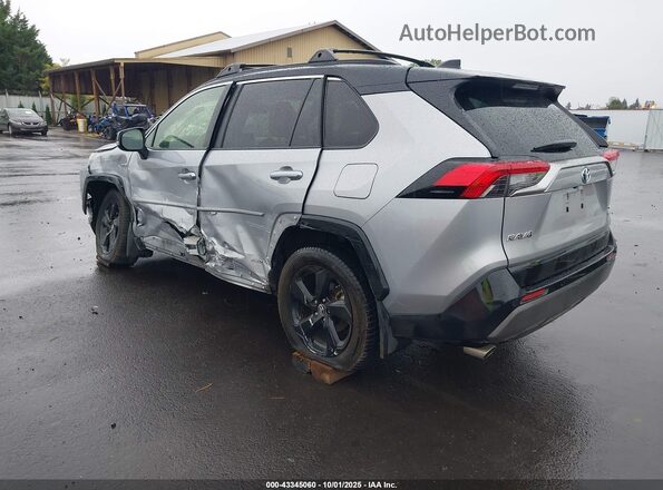 JTMEWRFV9KD512069 2019 TOYOTA RAV4 HYBRID Gray Trasero izquierdo