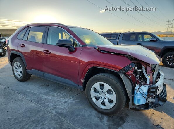 JTMF1RFV7LD053743 2020 TOYOTA LE Red წინა მარჯვენა