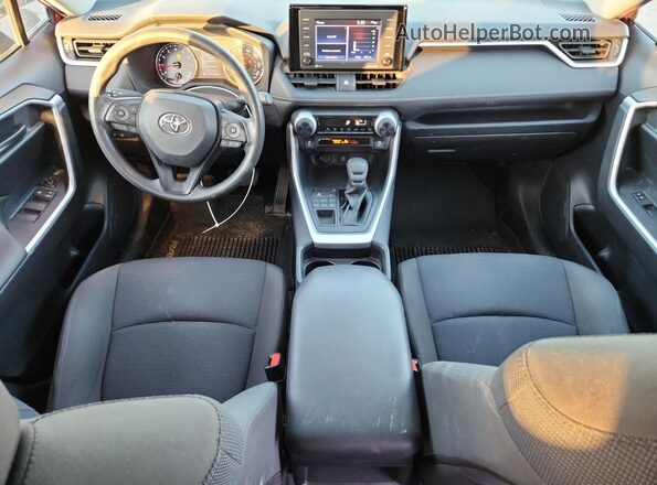JTMF1RFV7LD053743 2020 TOYOTA LE Red წინა პანელის ხედი