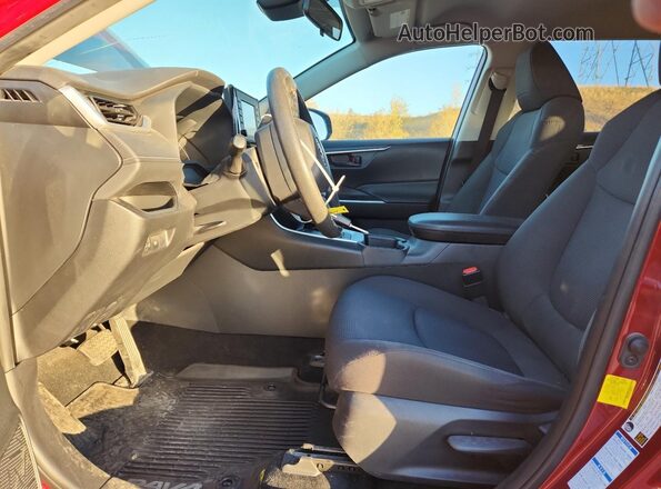 JTMF1RFV7LD053743 2020 TOYOTA LE Red წინა სალონის ხედი