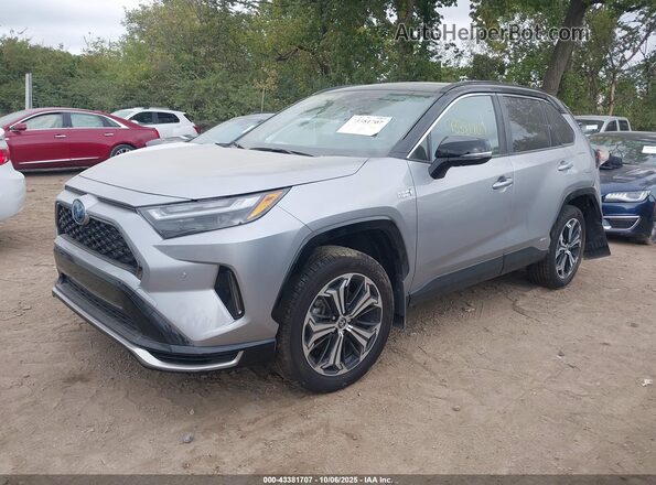 JTMFB3FV2RD206869 2024 TOYOTA RAV4 PRIME Gray Vista tres cuartos delantera izquierda