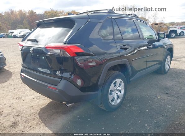 JTMG1RFV0LD062532 2020 TOYOTA LE Black უკანა მარჯვენა