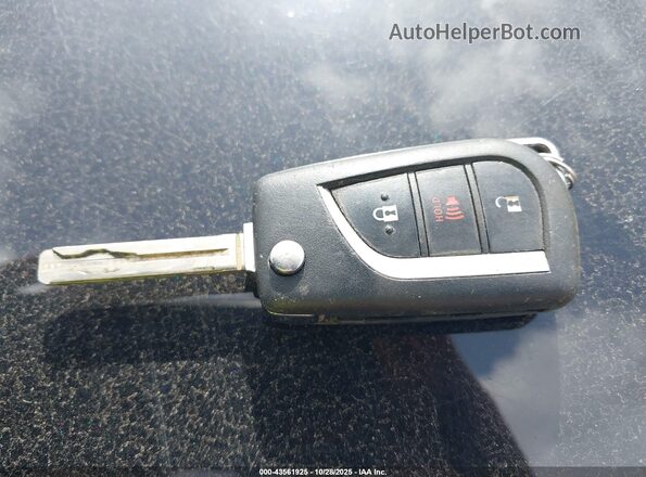 JTMG1RFV0LD062532 2020 TOYOTA LE Black წინა პანელის ხედი