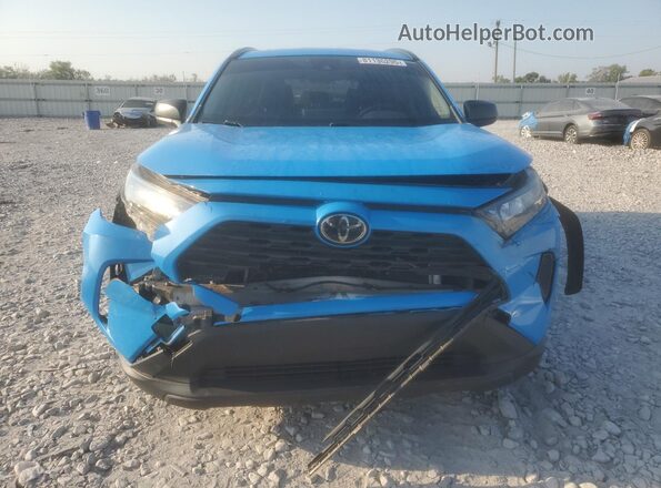 JTMH1RFV1LD057117 2020 TOYOTA LE Blue Вид спереду