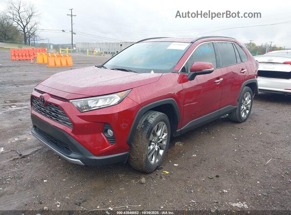 JTMY1RFV6LJ018038 2020 TOYOTA LIMITED Red Przód lewy