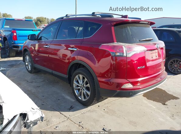 JTMYFREV0JD109126 2018 TOYOTA LIMITED Red 