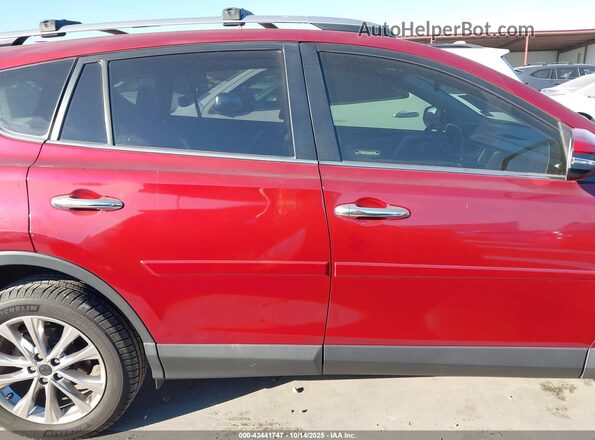 JTMYFREV0JD109126 2018 TOYOTA LIMITED Red 